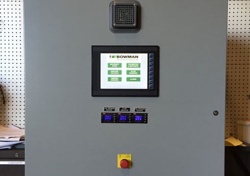 Main control panel 